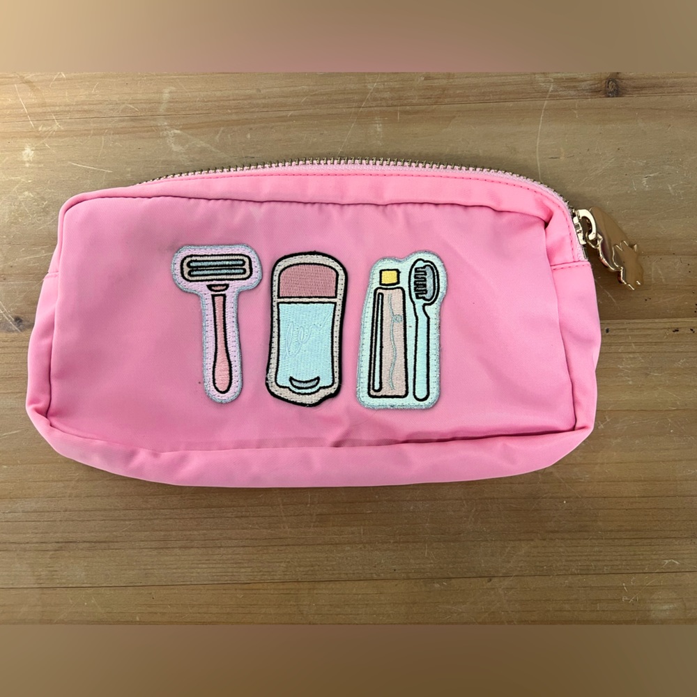 Stoney Clover Small Pouch- Razor Deodorant Toothbrush/paste Patches Sewn